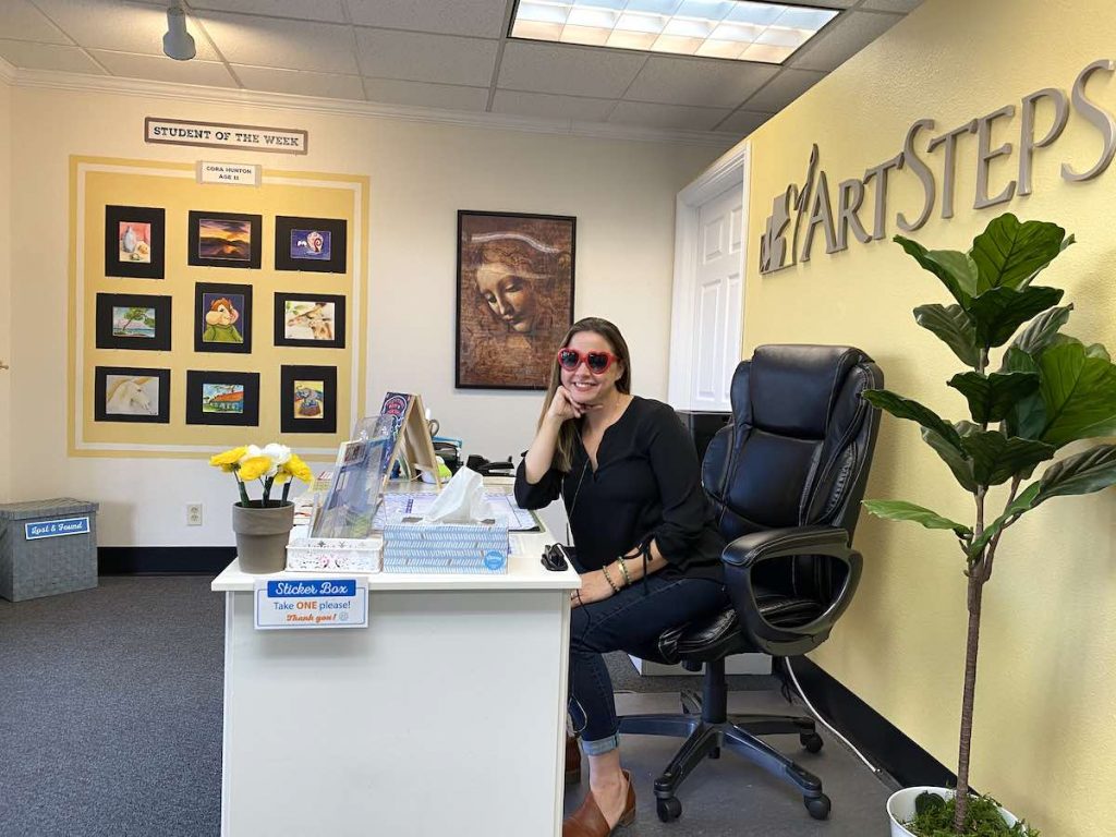 I Heart Costa Mesa ArtSteps Founder Artist Hilary Key Orange County California